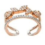 Radiant Diamond Halo Ring