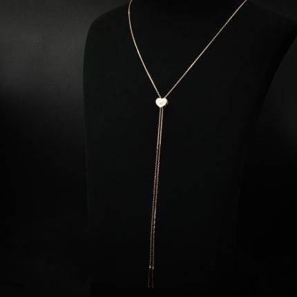 Azure Ocean Wave Necklace - Embrace the Serenity of the Sea